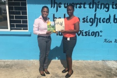 Donation of Braille Translation of Reading Hazel Hummingbird: La Colibrí Hazel to Jamaica Society for the Blind